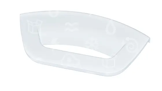 madlo dveří pračky ARISTON / INDESIT, Polar White Futura